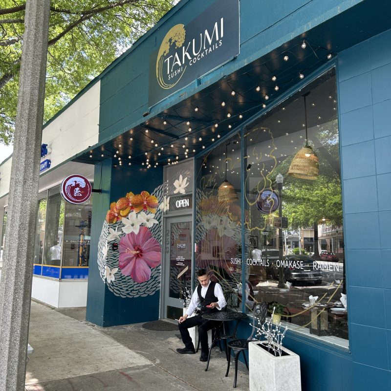 Exterior image of Takumi Cuisine restaurant in Decatur, GA
